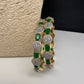 Emerald Green AD Bangles