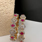 Ruby Pink AD Bangles