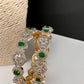 Emerald Green AD Bangles