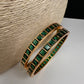 Green Elegant Bangles