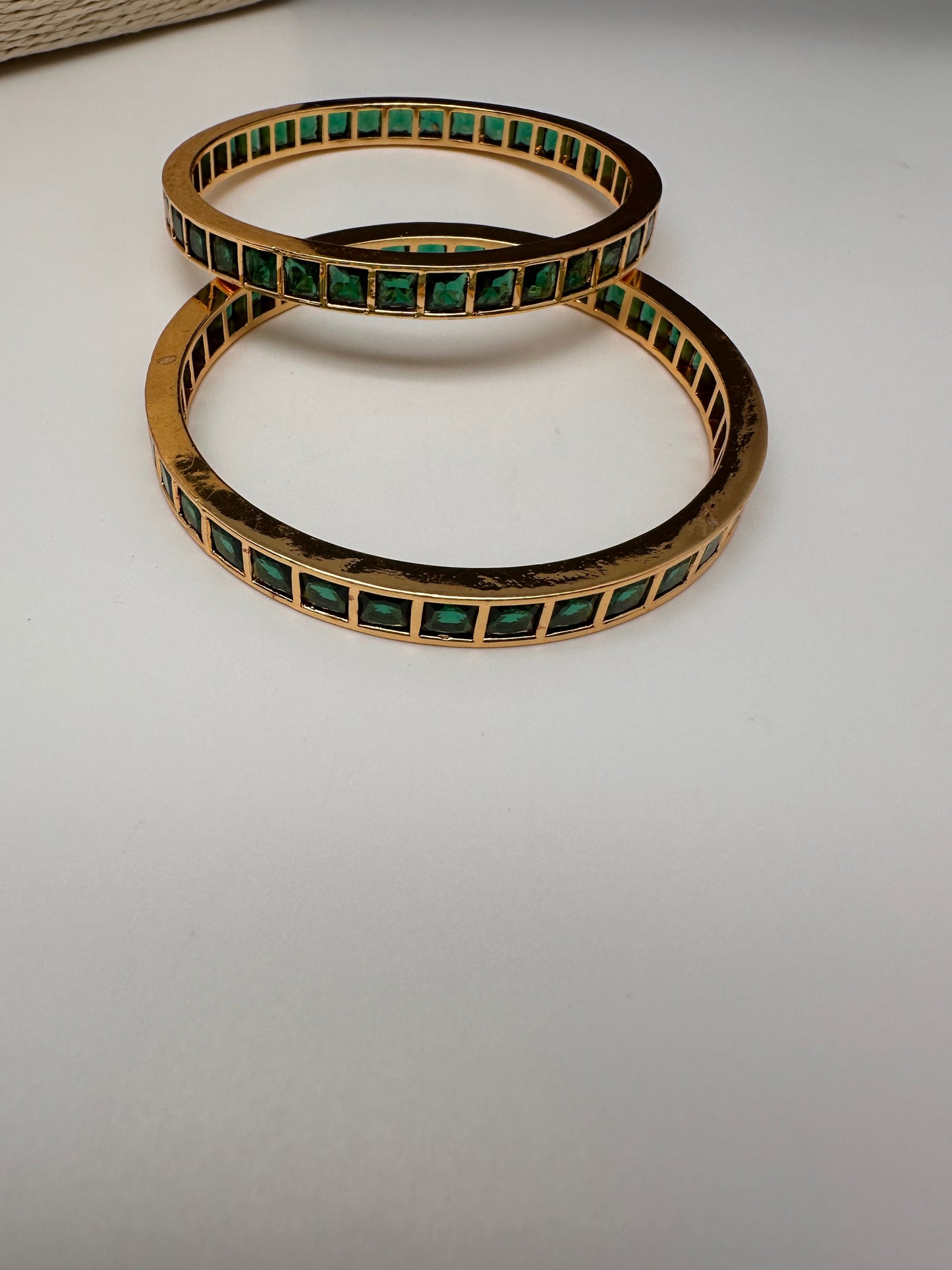 Green Elegant Bangles