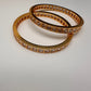 Clear Stones Elegant Bangles