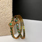 Matte Red Sleek Kempu Traditional Bangles