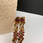 Matte Red Sleek Kempu Traditional Bangles