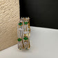 Emerald Green CZ Bangles