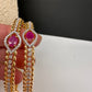 Ruby CZ Bangles