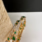 Emerald Green Sleek CZ Bangles