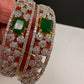 Emerald Green CZ Bangles