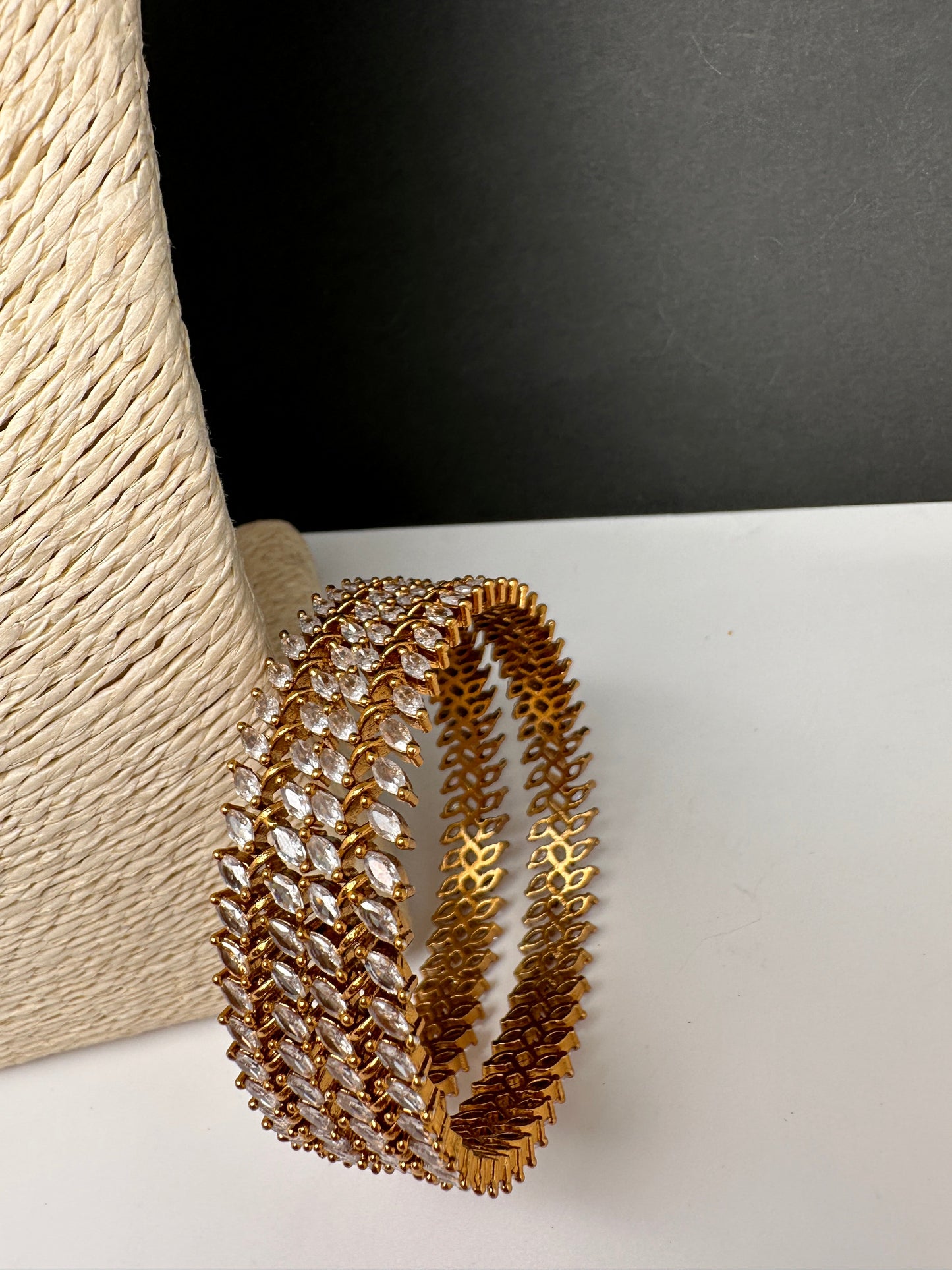 Matte CZ Bangles