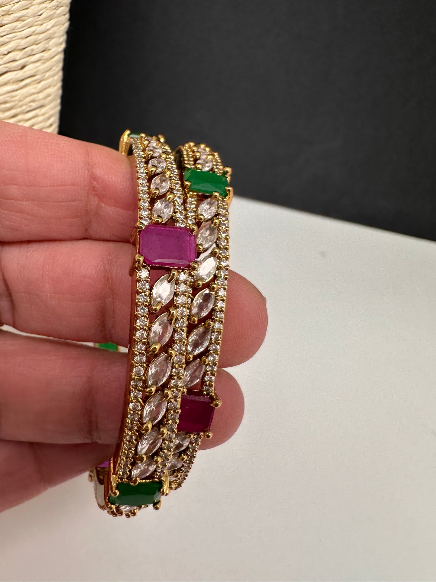Matte Multi Color  Bangles