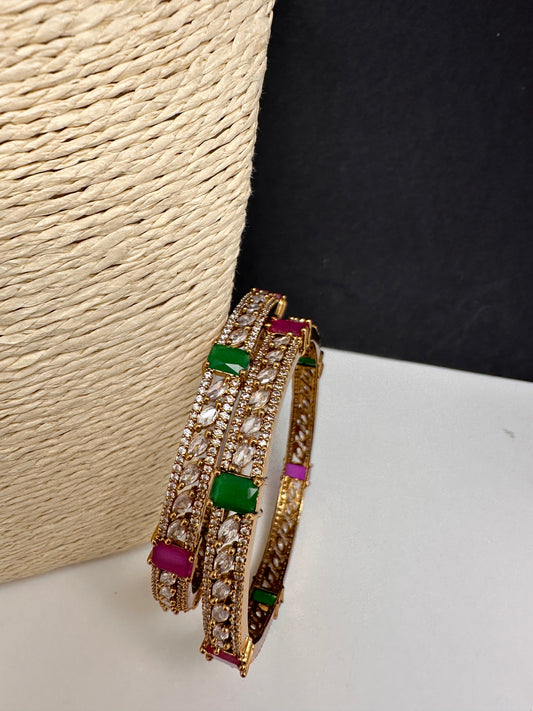 Matte Multi Color  Bangles