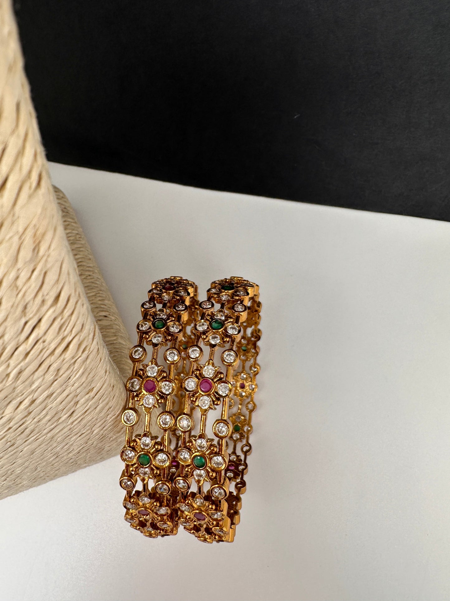 Matte CZ  Bangles
