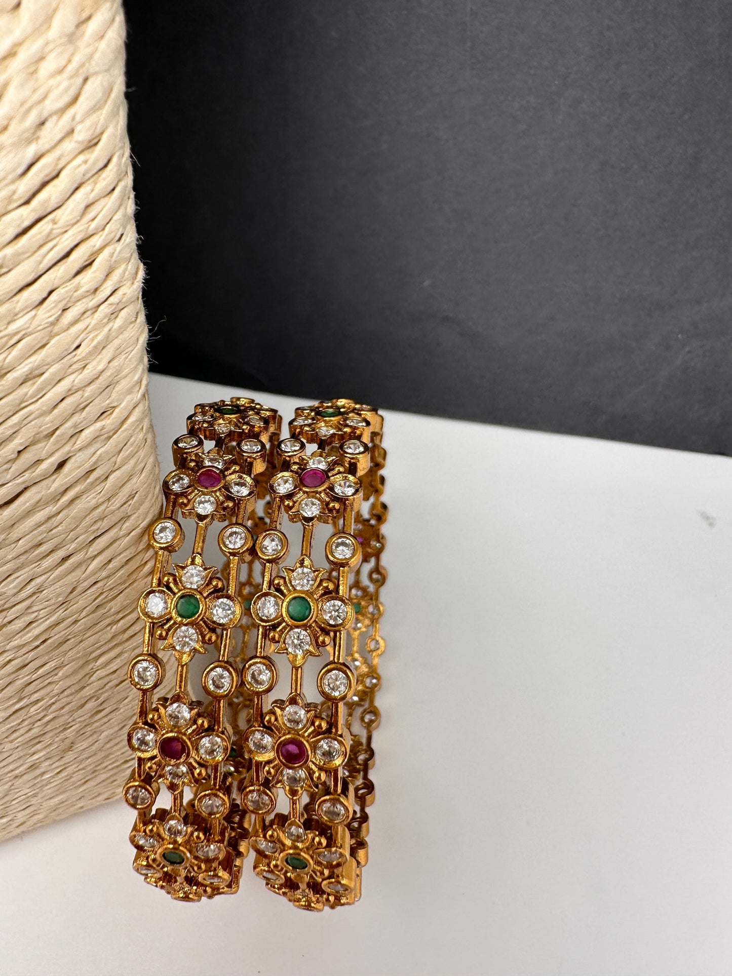 Matte CZ  Bangles