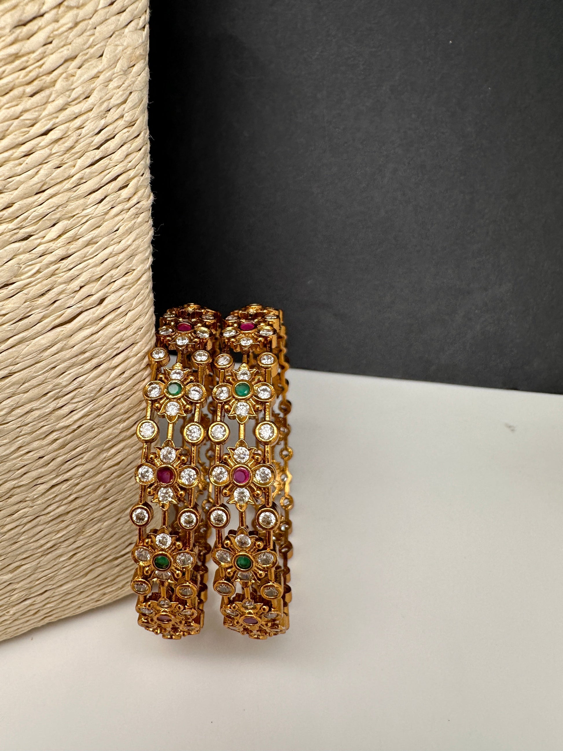 Matte CZ  Bangles