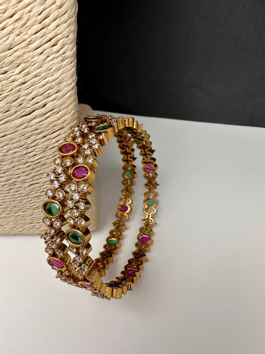 Matte Multi Color  Bangles