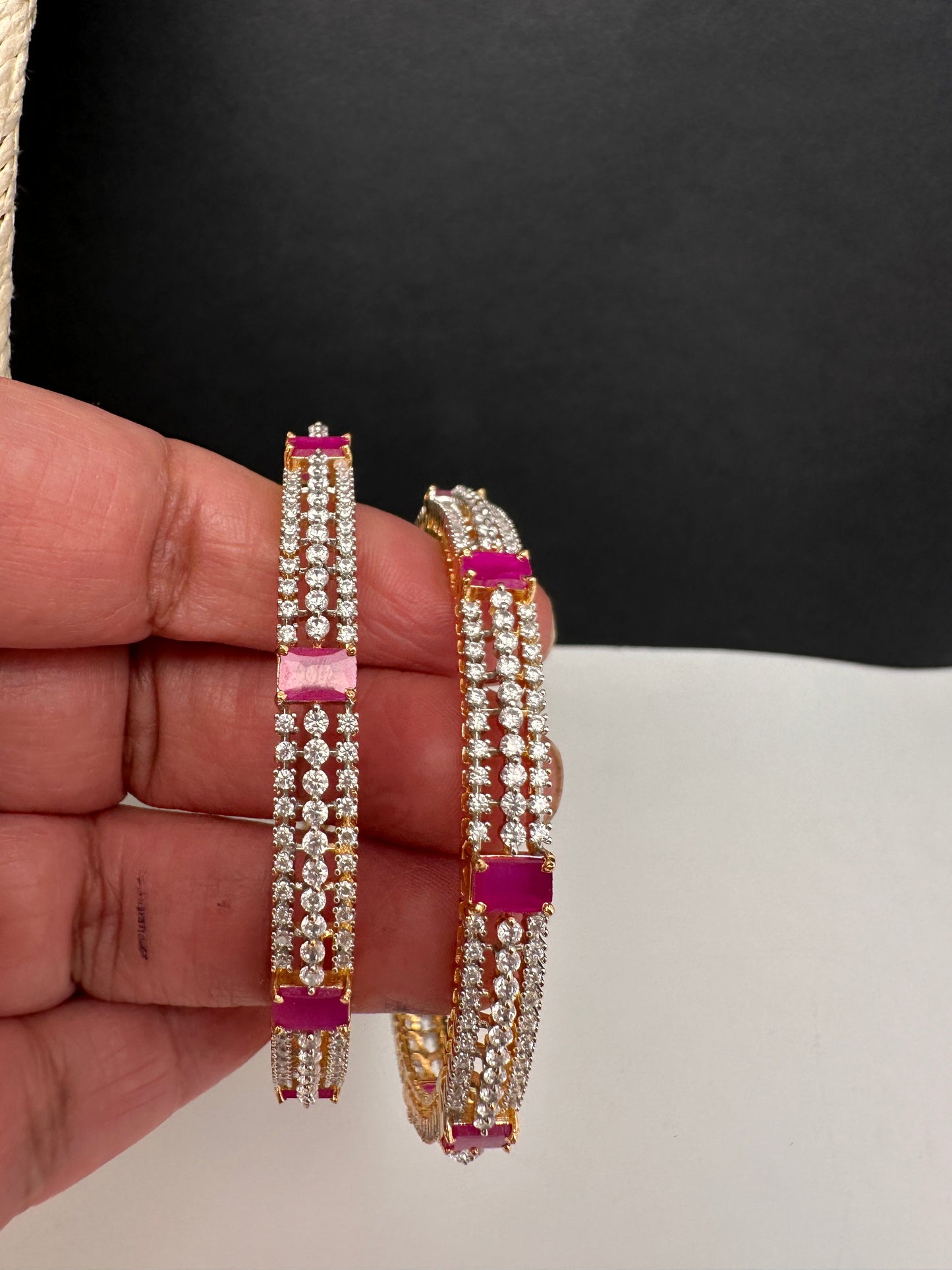 Ruby AD Sleek Bangle