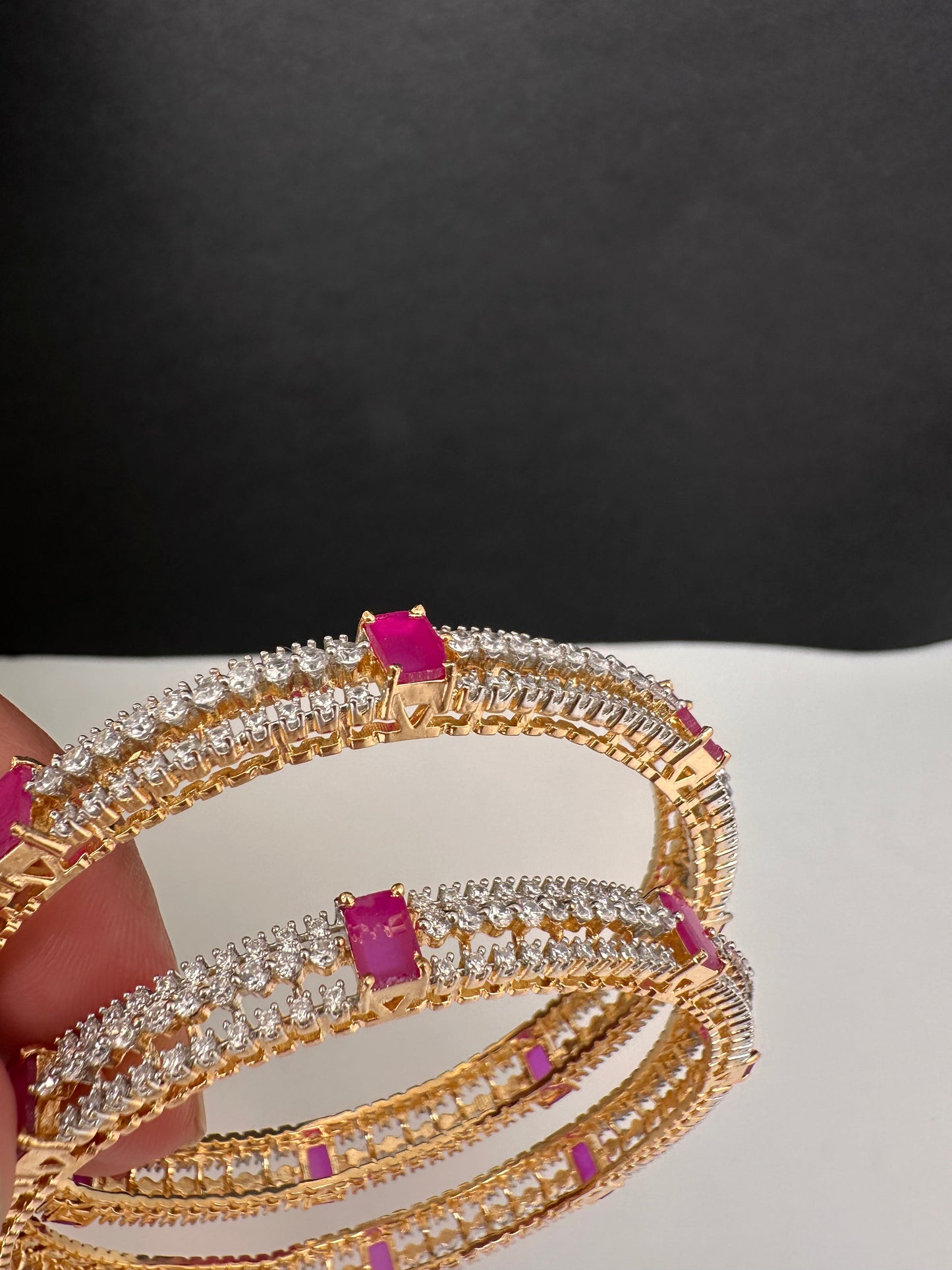Ruby AD Sleek Bangle