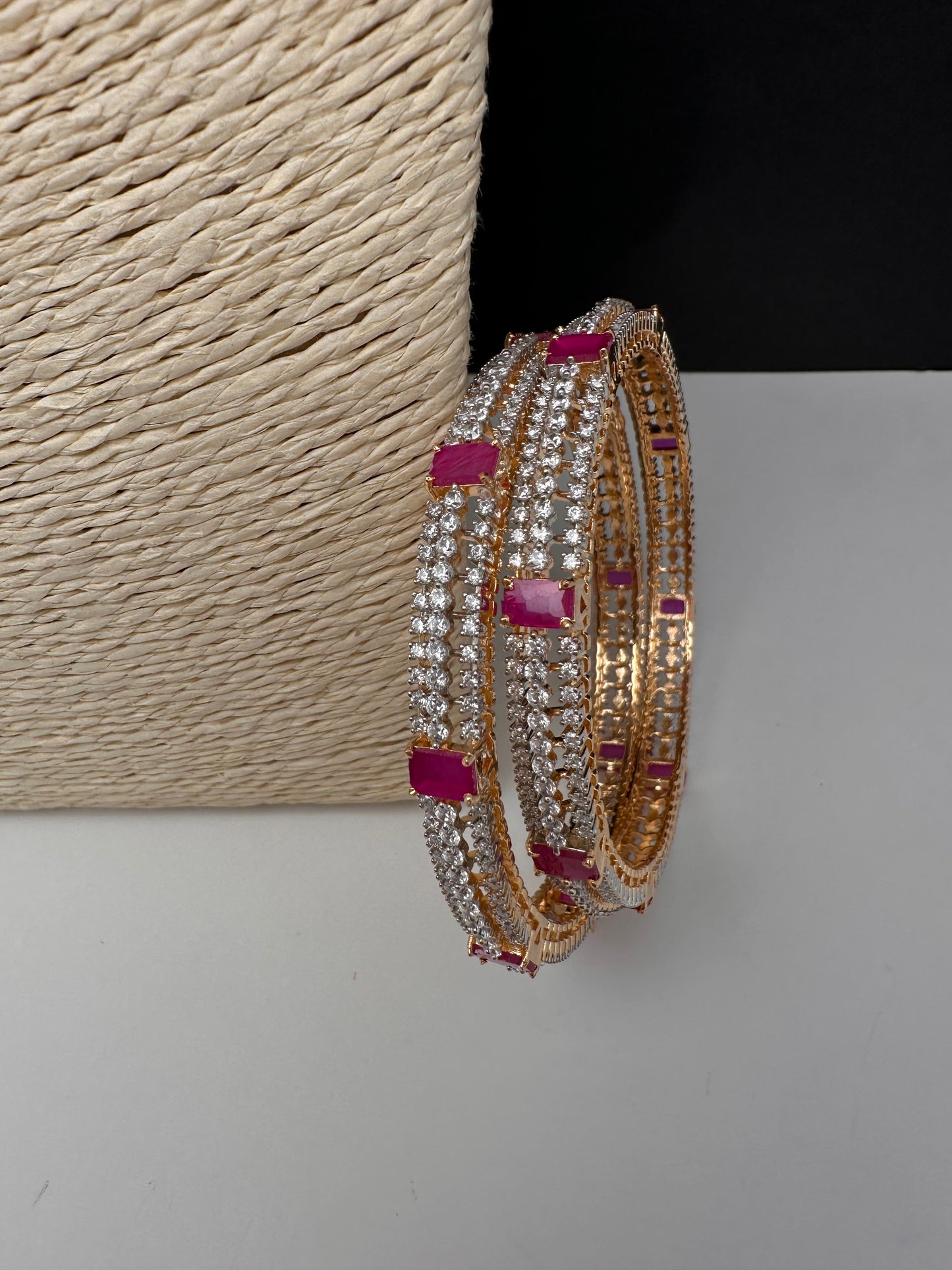 Ruby AD Sleek Bangle