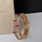 Ruby AD Sleek Bangle