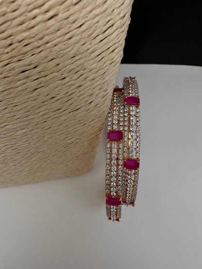 Ruby AD Sleek Bangle