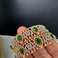 AD Emerald Diamond Bangles