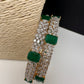 AD Emerald Marquise Diamond Bangles
