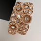 Kundan Pearls Openable Kada Bangles