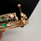 Kundan Green Openable Kada Bangles