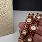 Kundan Red Openable Kada Bangles