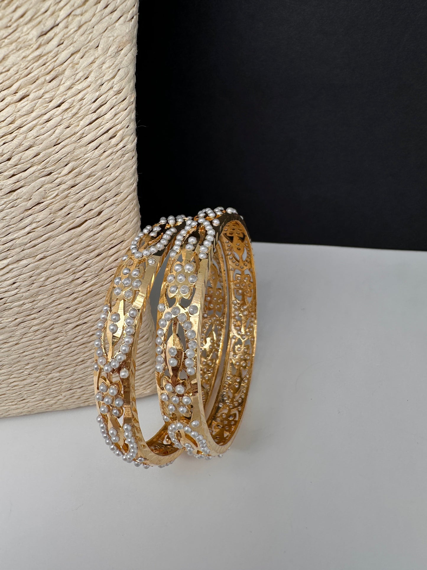 Hyderabadi Pearls Bangles
