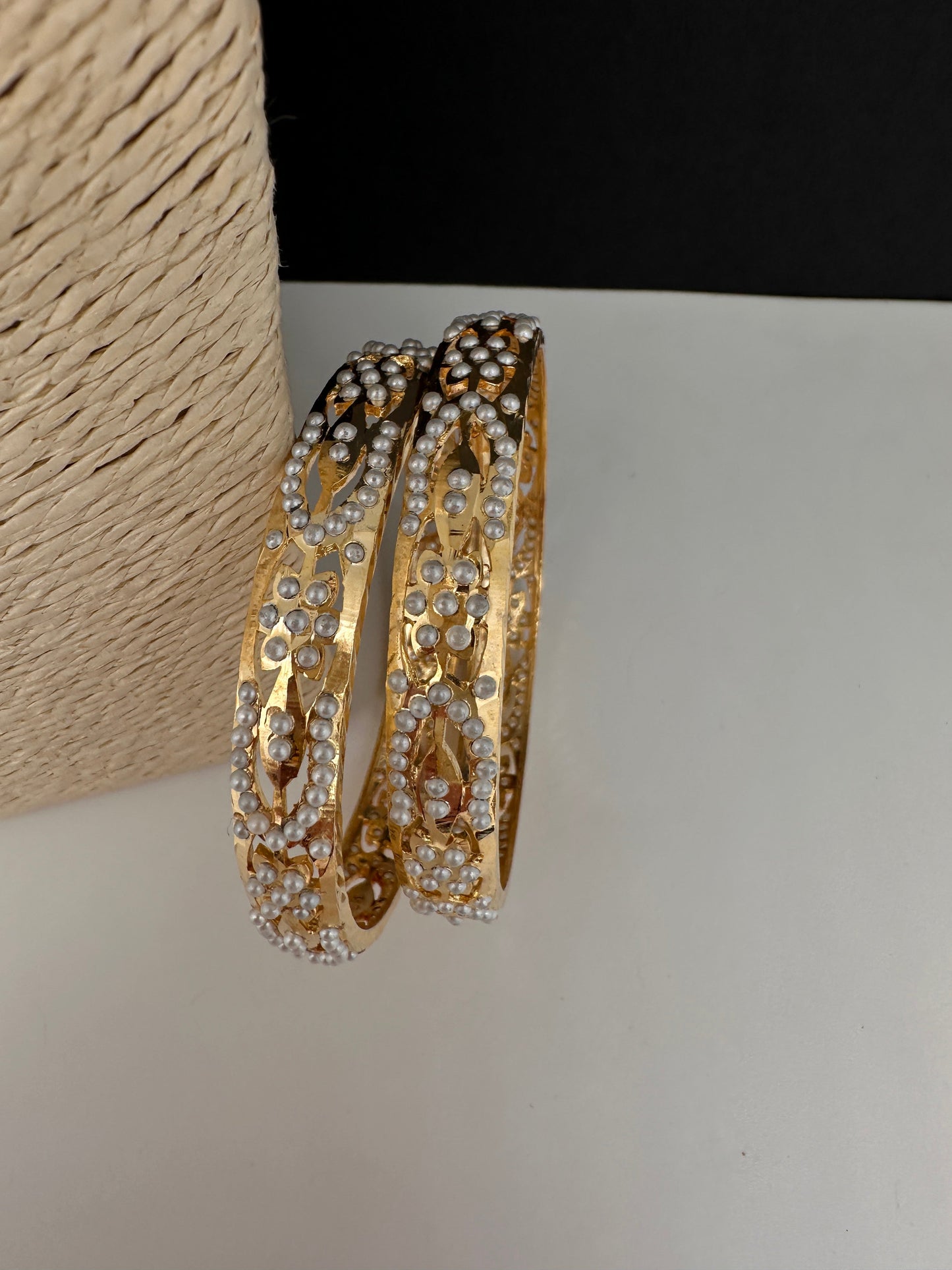 Hyderabadi Pearls Bangles