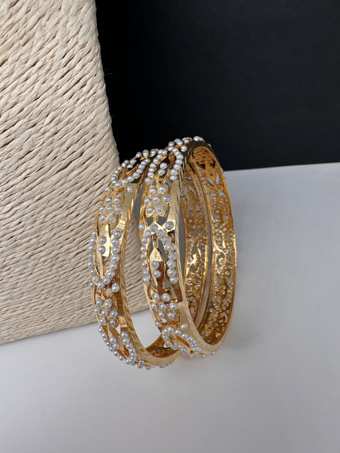 Hyderabadi Pearls Bangles