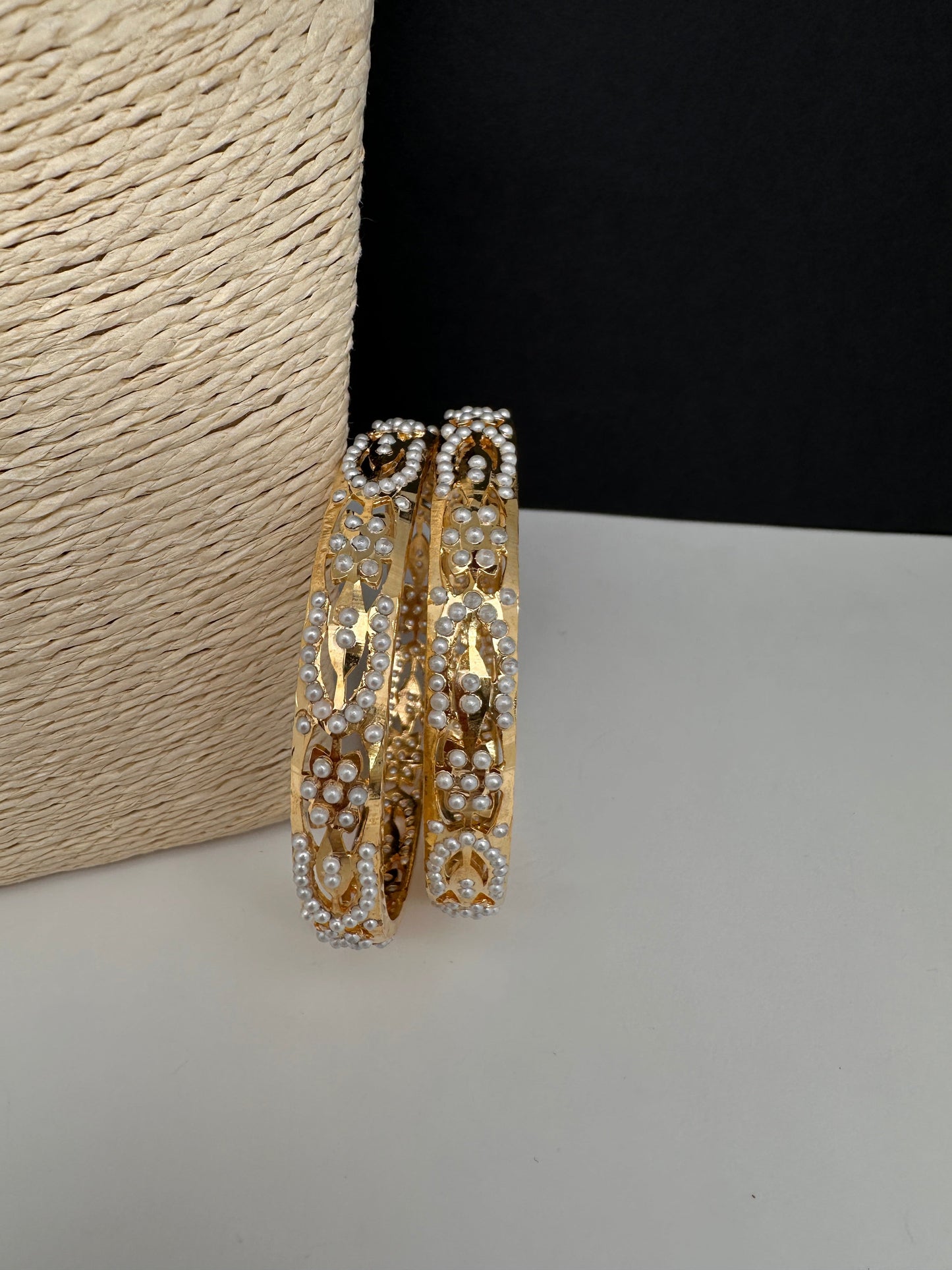 Hyderabadi Pearls Bangles