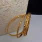 Plain Gold Bangles Set of 4