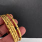 Plain Gold Bangles Set of 4