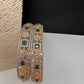 Emerald CZ  Bangles