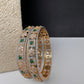 Emerald CZ  Bangles