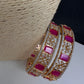 Ruby AD Openable Bangles