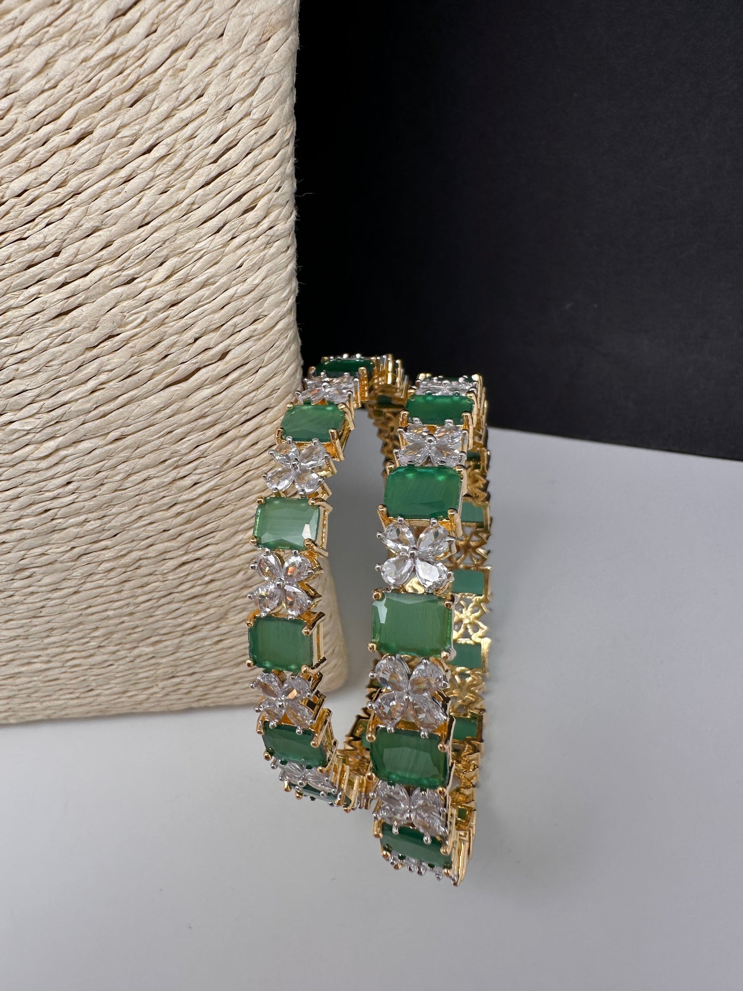 Emerald AD Green Bangles