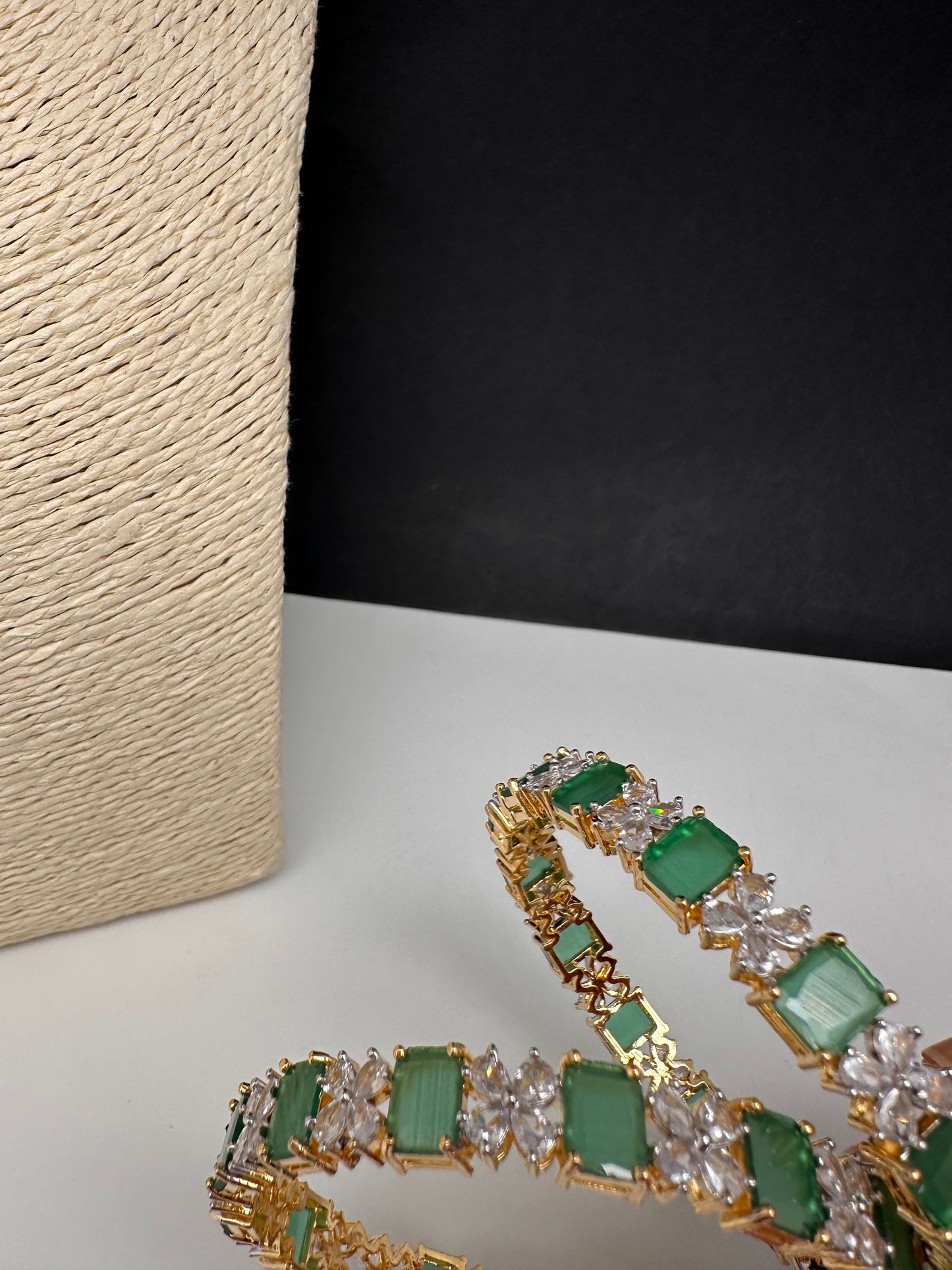 Emerald AD Green Bangles