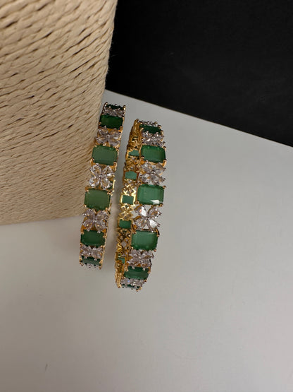 Emerald AD Green Bangles