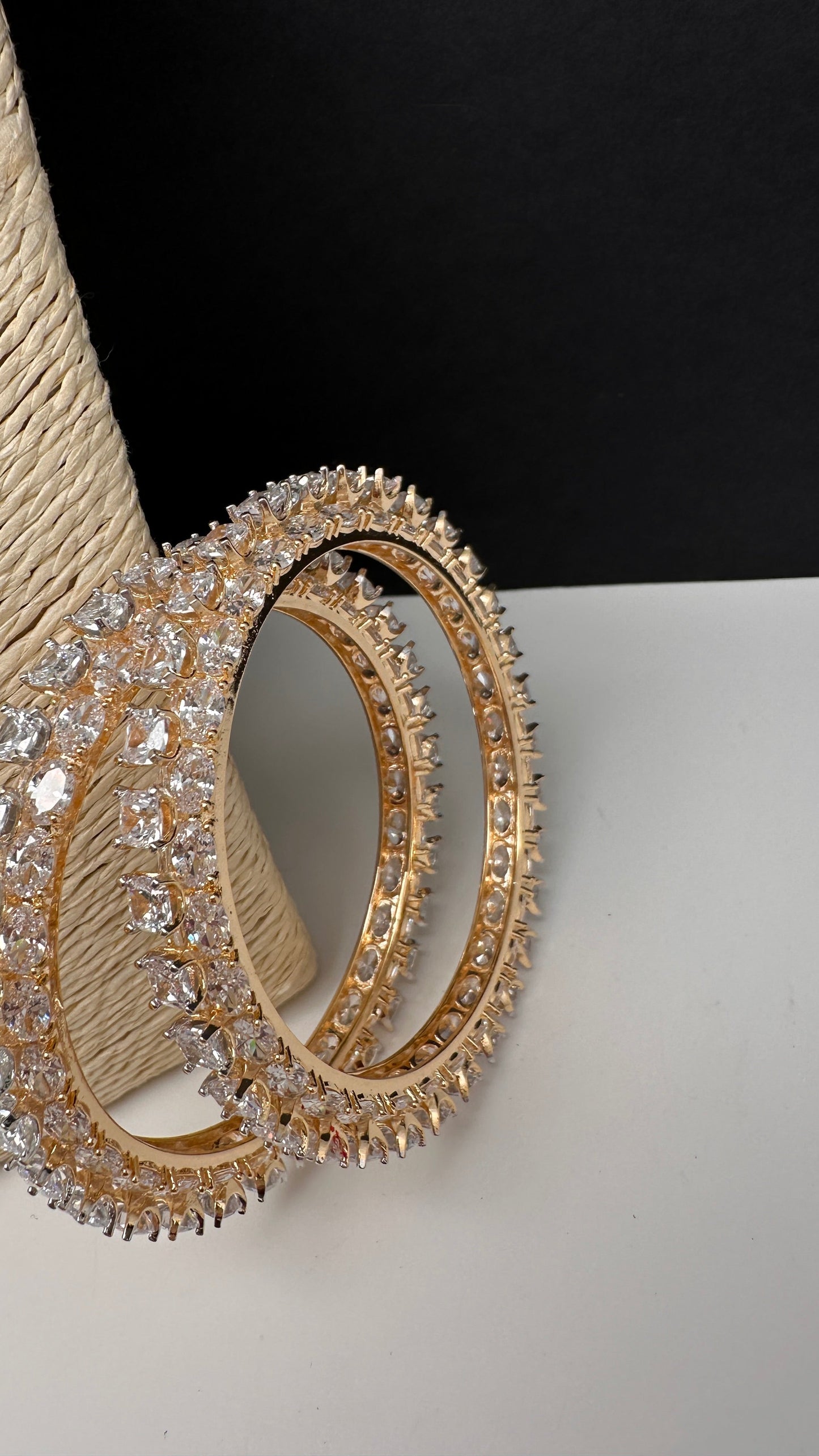 AD Diamond Kada Bangles - 2.8