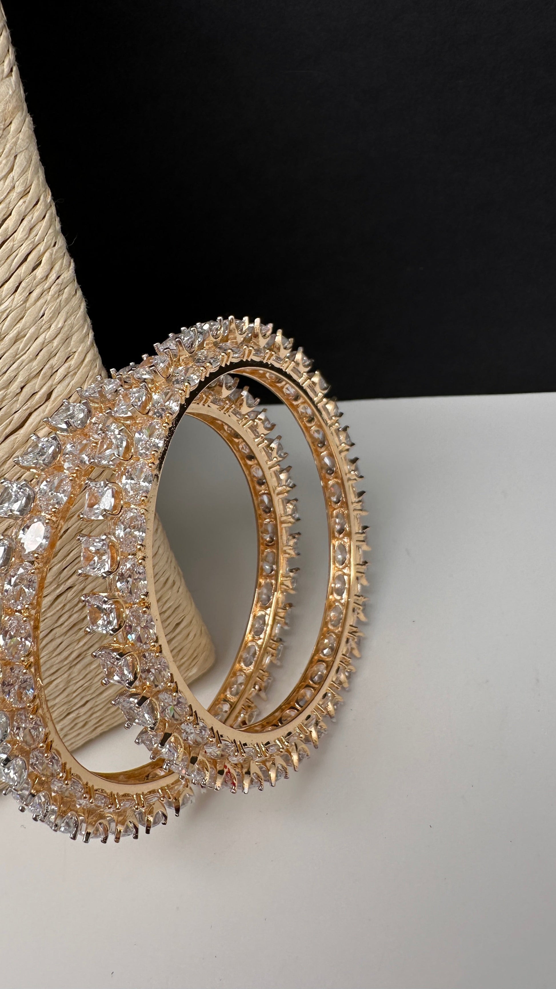AD Diamond Kada Bangles - 2.8