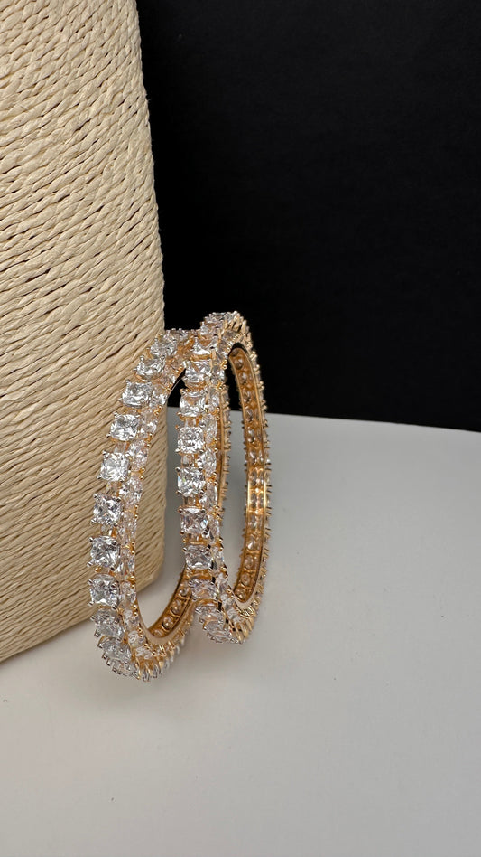 AD Diamond Kada Bangles - 2.8