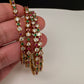 Matte Multi Color Stones Set of 4 Bangles - 2.8