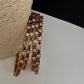 Matte Multi Color Stones Set of 4 Bangles - 2.8