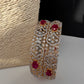 AD Ruby Kada Bangles - 2.8