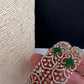 AD Emerald Kada Bangles - 2.8