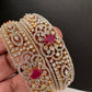 AD Ruby Diamond Bangles - 2.8