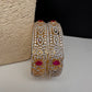 AD Ruby Diamond Bangles - 2.8